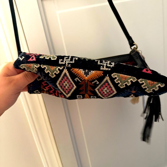 Johnny Was velvet crossbody - Picture 3 of 6